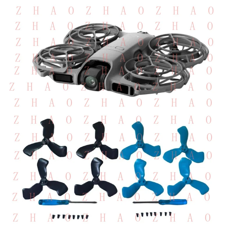 L+ Propelles Props Blades Wings Set For DJI Neo 2 Drone Protector Accessories