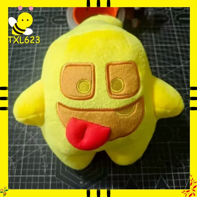 Clash royale jogo 25cm brinquedo de pelúcia espírito gelo/heal espírito macio pelúcia boneca guerra vingança lance travesseiro decoração para casa presente
