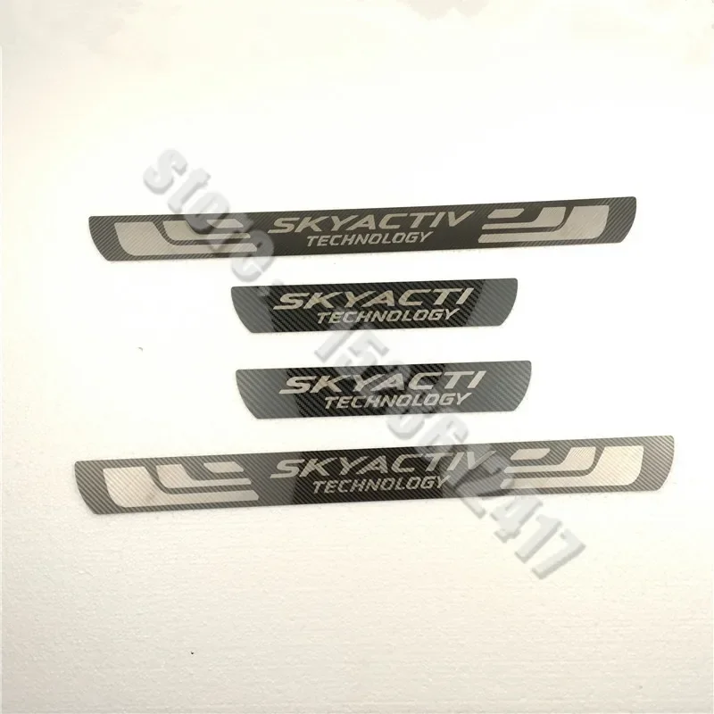 

Free Shipping For Mazda Cx-3 Cx-5 Cx7 Cx-8 Cx-9 Car Accessories Door Sill Scuff Plate/Door Sill Protector Guard Car Styling