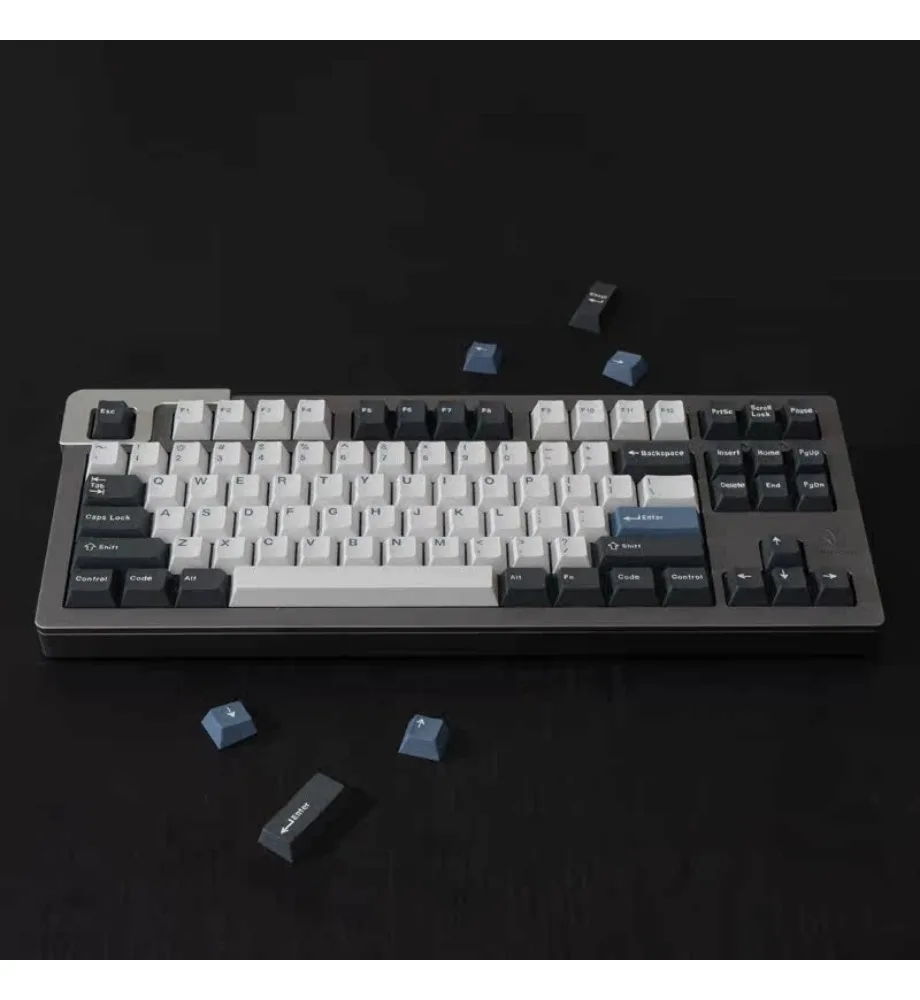 

Keycap personalized two-color ABS molding blue and white 163-key cherry original factory height full set of Arctic circle