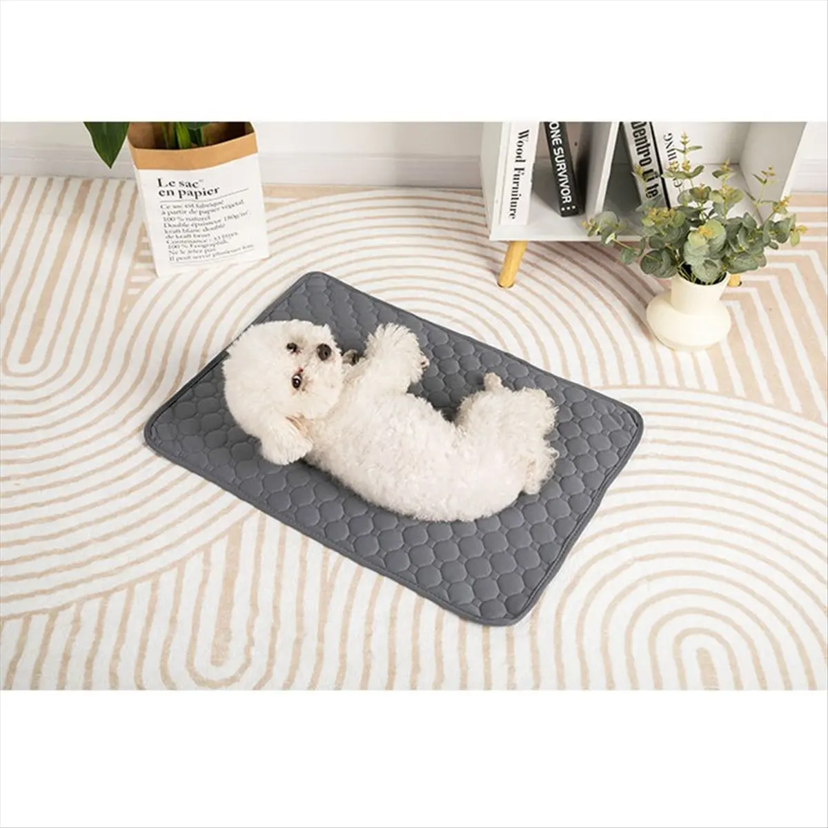 *A14E Reusable Blanket for Dog Urine Pad Absorbent Diapers Can Be Washed. Pet Bed Diaper 50x70cm view 5