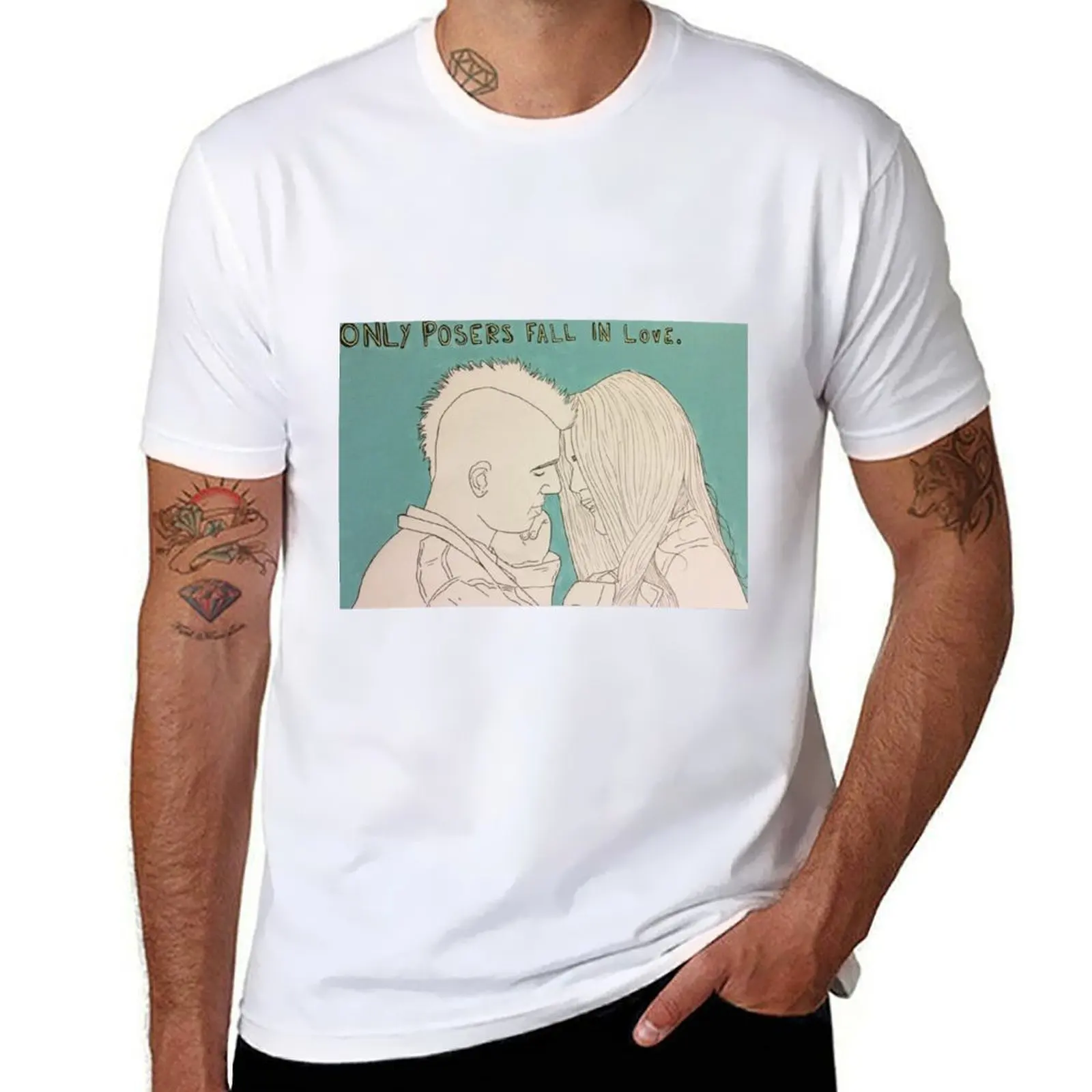 

posers x2 T-Shirt t shirts for man graphic funny cotton t shirt pack T-Shirt