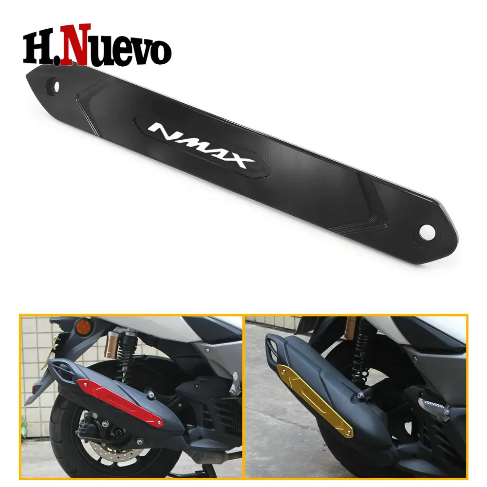 

Motorcycle For YAMAHA NMAX155 NVX155 AEROX155 2020-2024 Exhaust Pipe Housing Anti-scald Shell Decorative Protective Cover