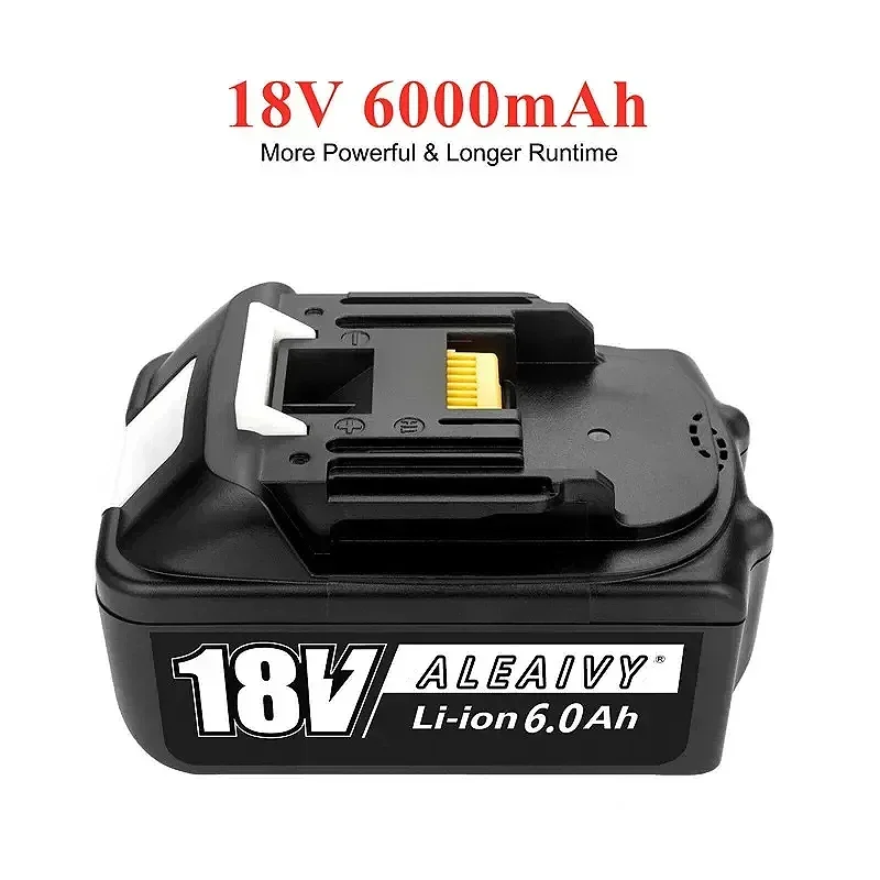 New Original 18V 4000mAh Rechargeable Battery Li-Ion Battery Replacement Power Tool Battery for MAKITA BL1880 BL1860 BL1830