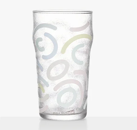

Beer glass cold water color-changing wine glass