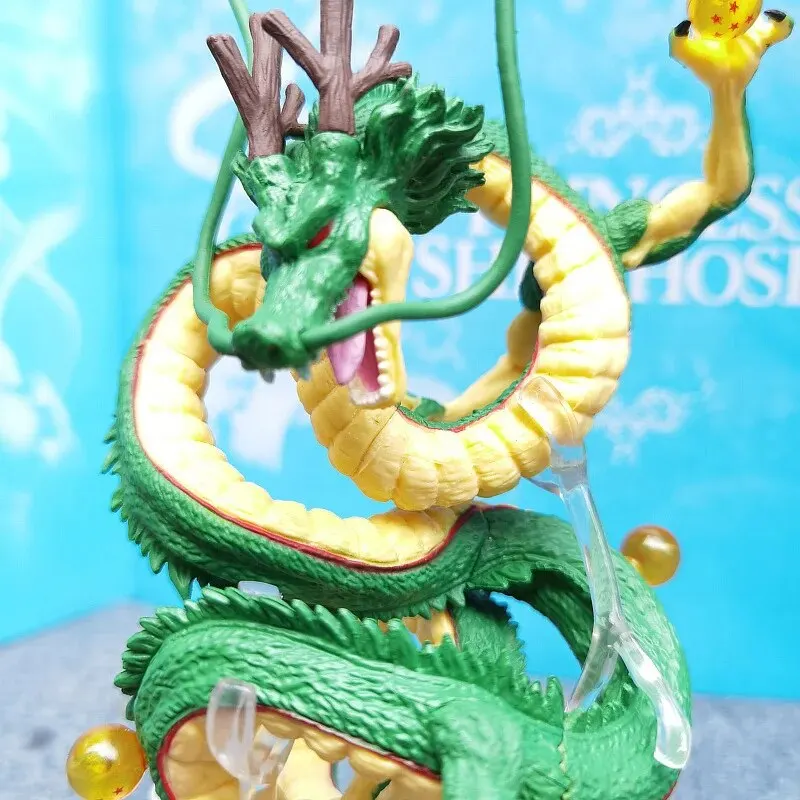 Dragon Ball Creator สีเขียว Shenron Animation Action Figure ตุ๊กตาไวนิลของเล่น