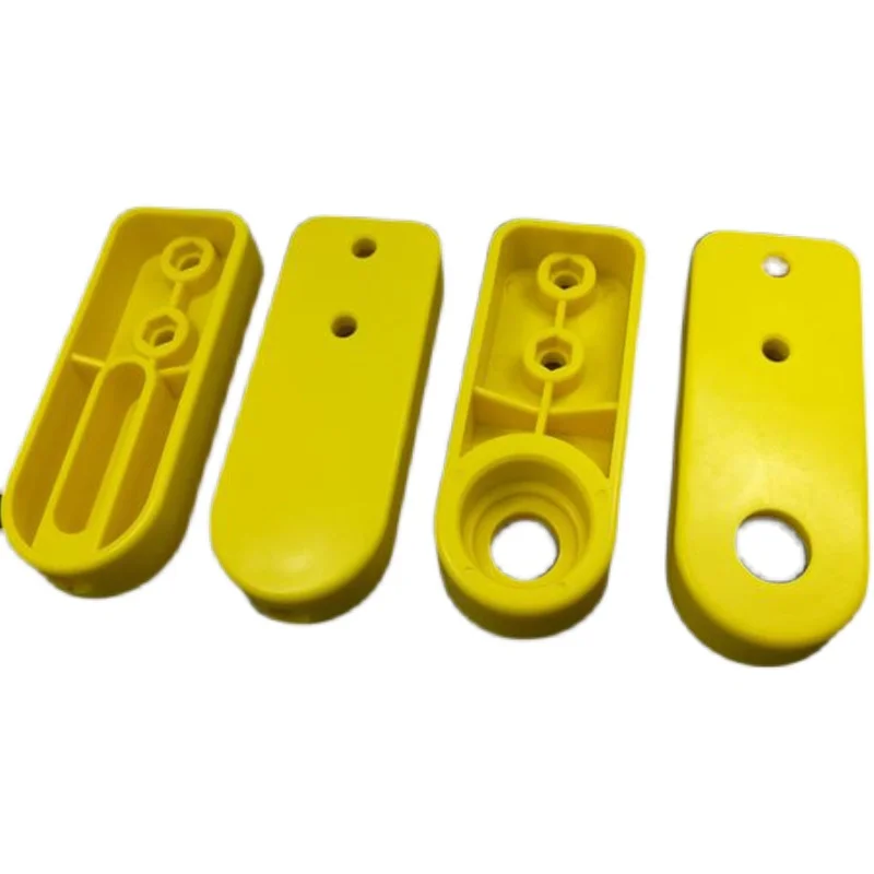 Plastic Belt Conveyor Line Machine Head Machine Tail Fixing Block Tensioning Block Seat Conveyor Belt Adjusting Roller Yellow