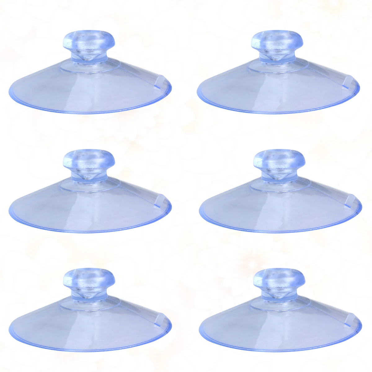 

100pcs Cups Hanger Clear Mushroom Vacuum Sucker PVC Hooks for Vacuum Sucker Hook Window Decoration Christmas Storage
