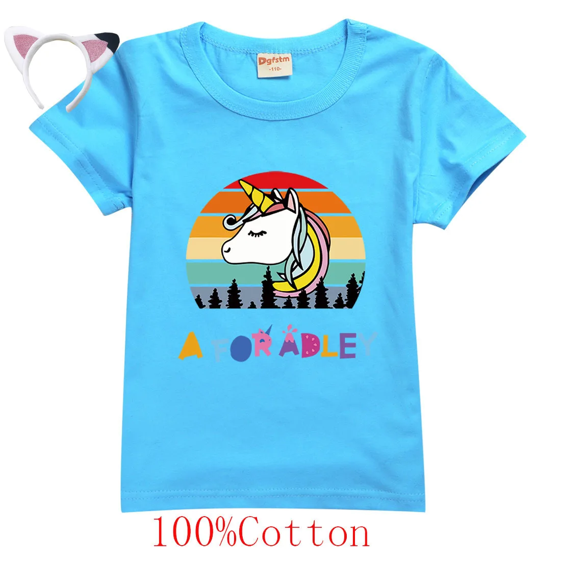 

A for Adley T Shirt Kids Summer Clothes Toddler Girls Short Sleeve T-Shirt Teenager Boys Cotton Casual Top Children Fashion Tees