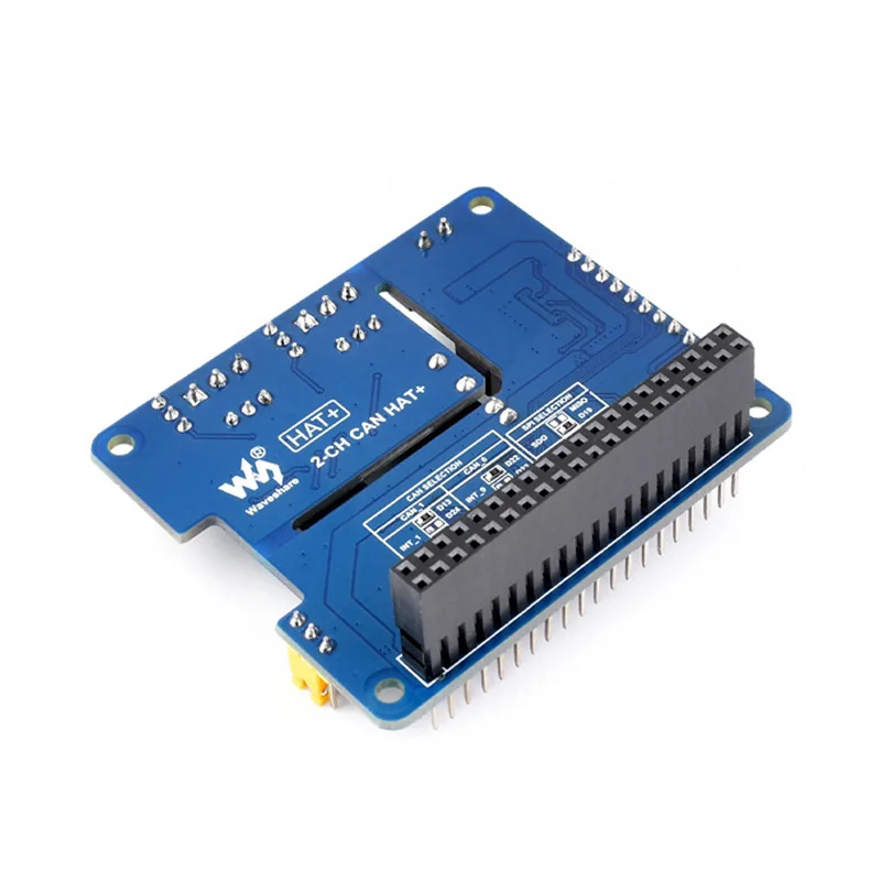 Imagem -05 - Isolado Can Bus Expansion Hat Chips Duplos para Expandir Vários Canais Raspberry pi 2-channel