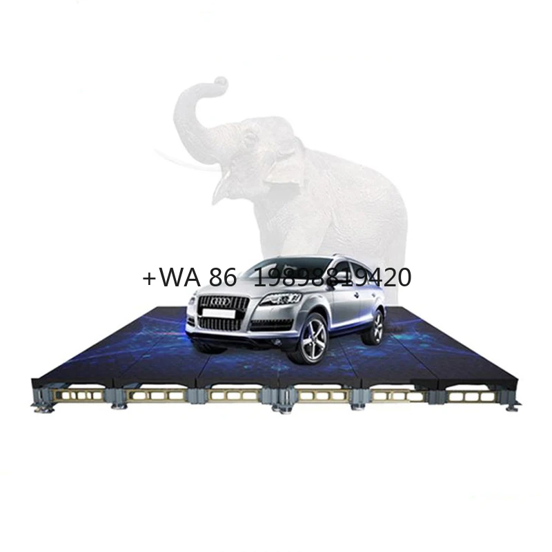 

Customizable Interactive 3D LED Dance Floor Display Tiles P2.97 Indoor 4K HDR10+ for Shopping Malls Hotels & Entertainment Venue