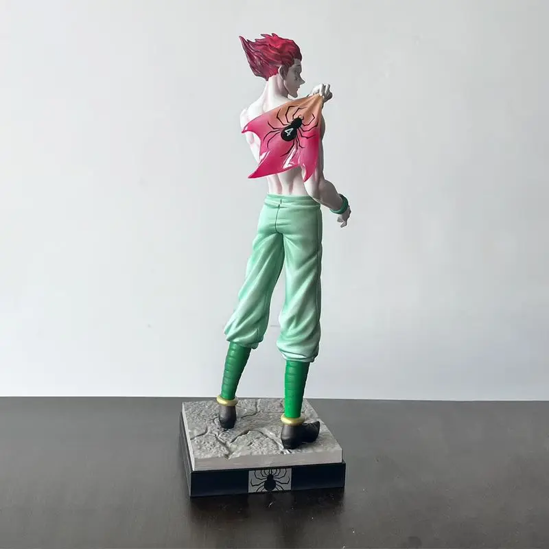 Yj Studio Hunter×Hunter Hisoka Figur, 31 cm große PVC-Statue, praktische Desktop-Dekoration, Sammlerstück und schönes Geschenk