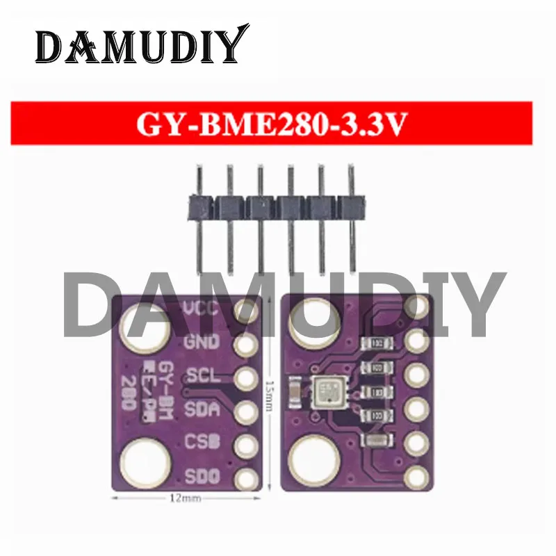 1-10PCS/BME280 5V 3.3V Digital Sensor Temperature Humidity Barometric Pressure Sensor Module BME280-5V -3.3V I2C SPI 1.8-5V