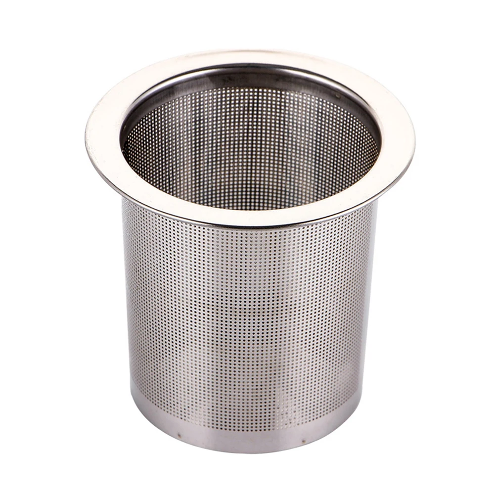 Easy Clean Juice Silver Reusable Durable Coffee Multifunctional Stainless Steel Fine Mesh Cafe Tea Strainer Infuser Filter