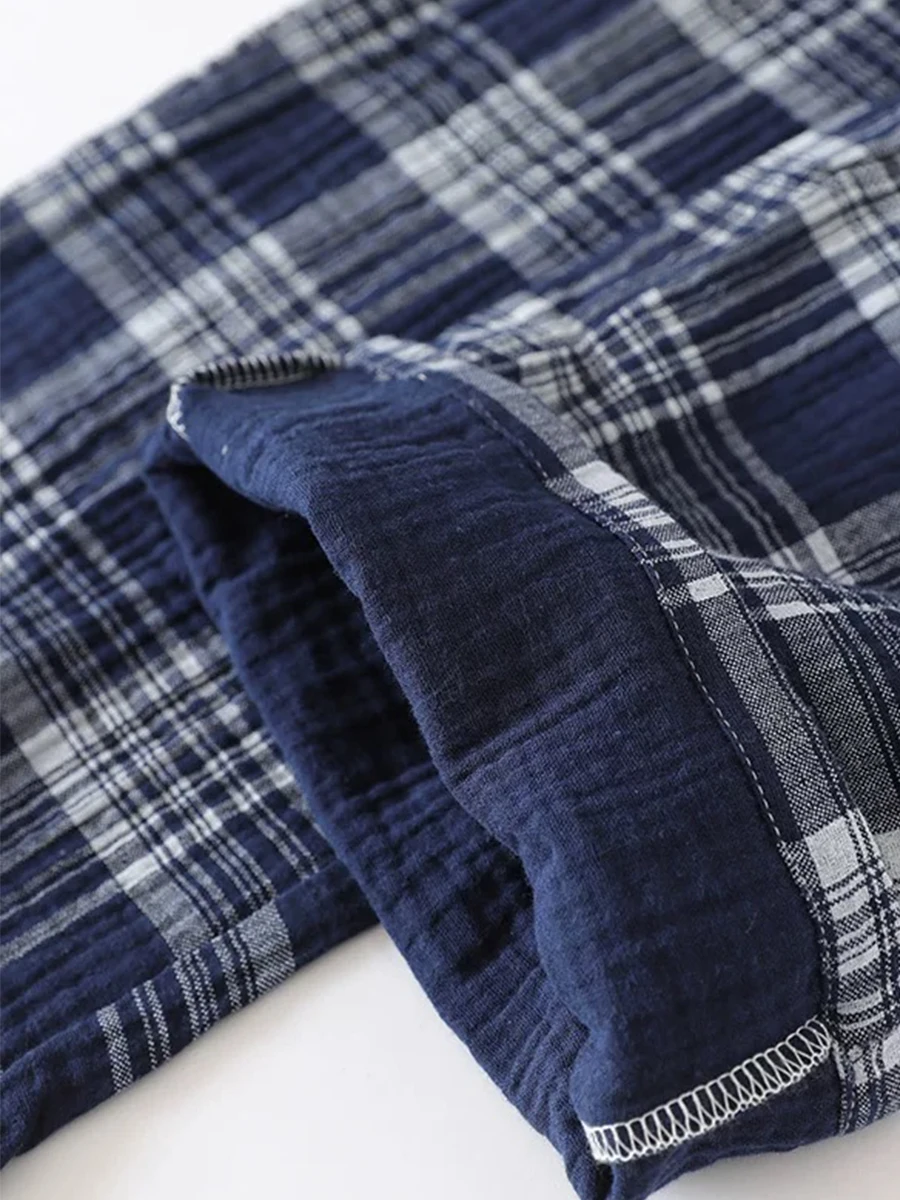 Men's Pajama Pants Summer Spring & Fall 2024 New Single-Piece Long Pants Simple Loose Large Size Home Pants