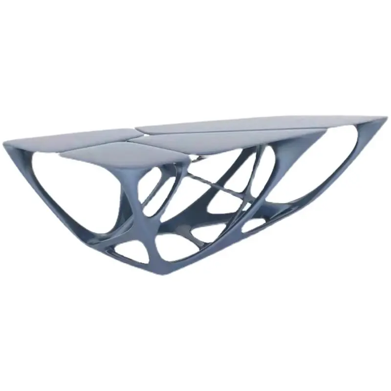 Hollow special-shaped coffee table hotel model room sales office villa creative tea table