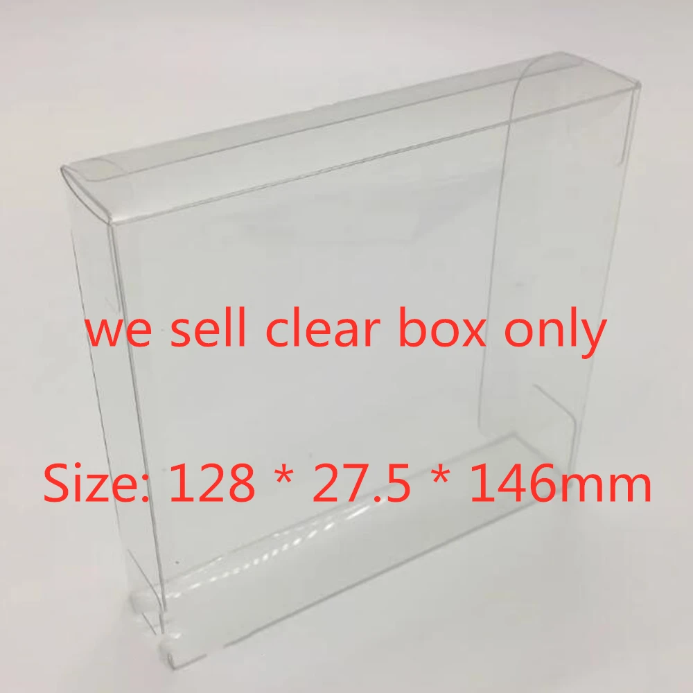 Transparent Box Protector For Nintendo 3DS/Apollo Justice: Ace Attorney Collect Boxes TEP Storage Game Shell Clear Display Case