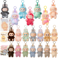 NEW abubu The Monsters V3 Series Blind Plush Box, Vinyl Base Toy, Animated Characters, Mysterious Surprise Box, Keychain