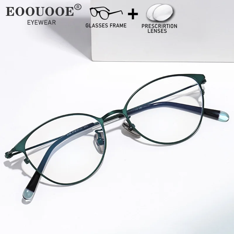 

New Cat Eye Wear Women Optical Glasses Myopia Hyperopia Prescription Lenses Distance Single Vision Reading Correct Eyewear