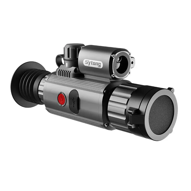 Wholesale  AM06-50 LRF Thermal Imaging Scope With Laser Range Finder Thermal Device Outdoor Hunting Equipment