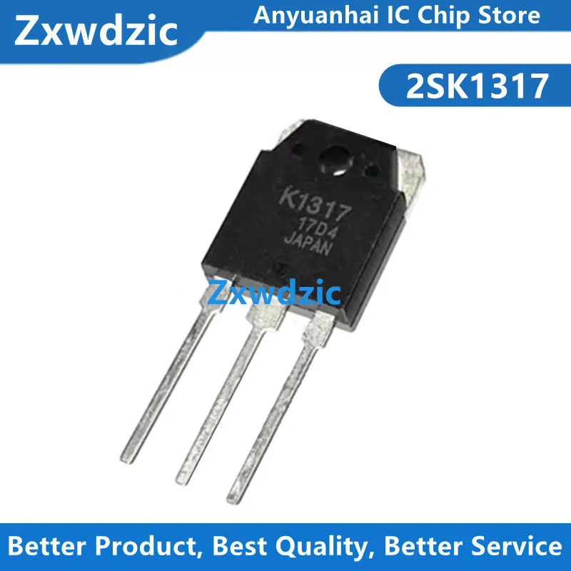 10pcs New Original  2SK1317  K1317  2SK1317-E  7A1500V  TO-247  N-channel MOSFET