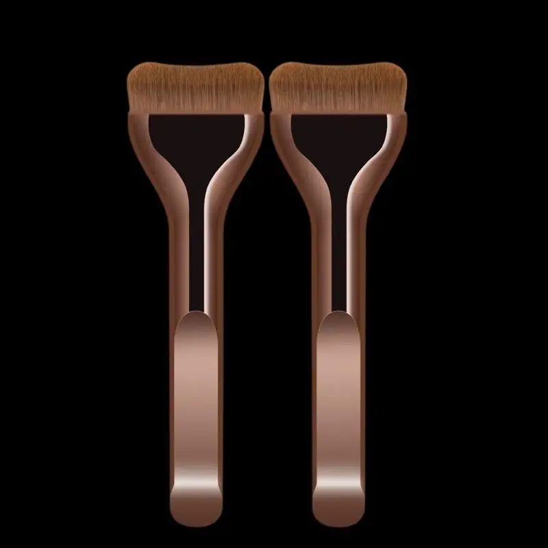 فرشاة تدليك الوجه والجسم للتصريف اللمفاوي فائقة الرقة ذات لسان عريض للتنظيف الجاف للوجه