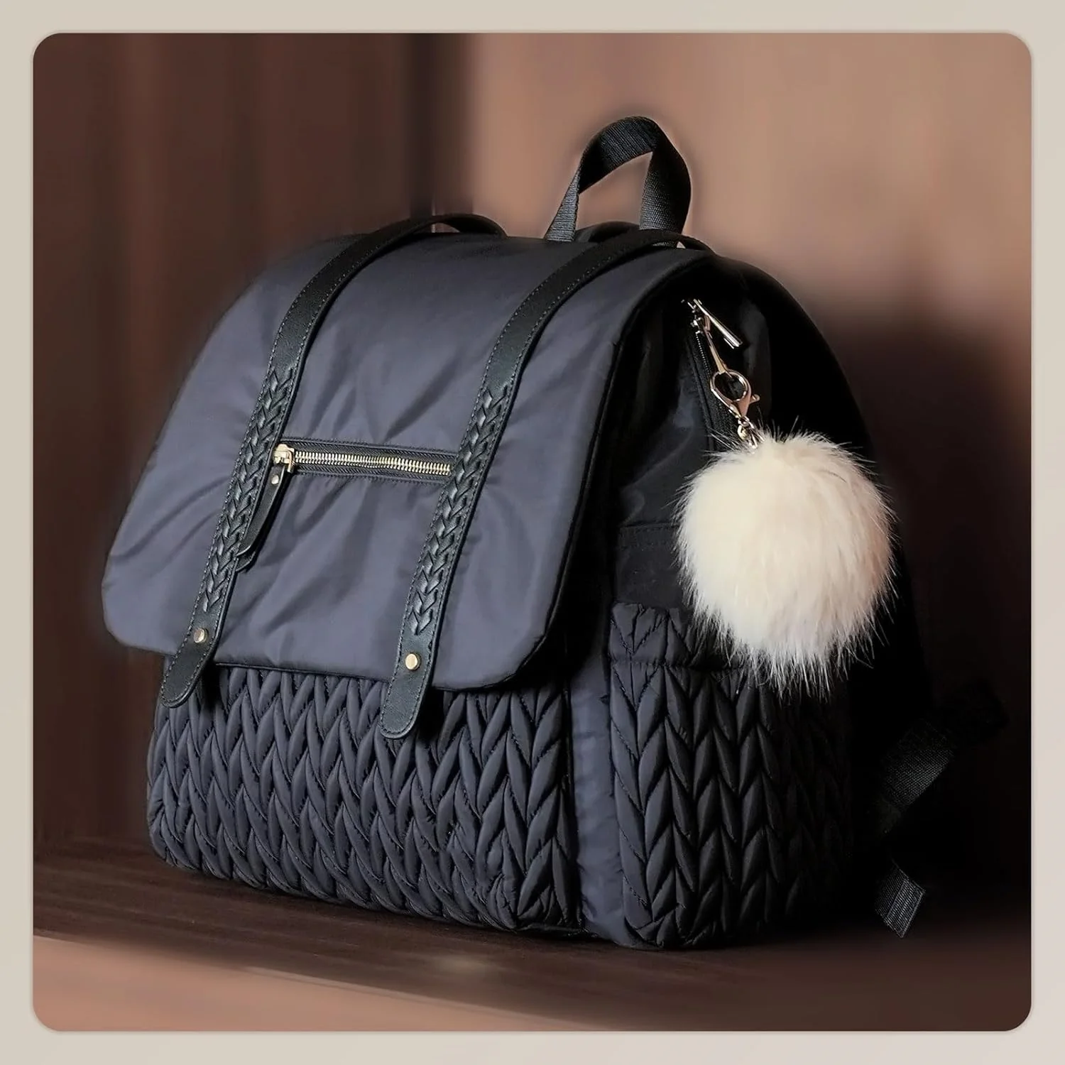 

New Diaper Bags for Mother Waterproof Large Capacity Solid Polyester Diaper Backpacks Travel Bag for Newborn Baby