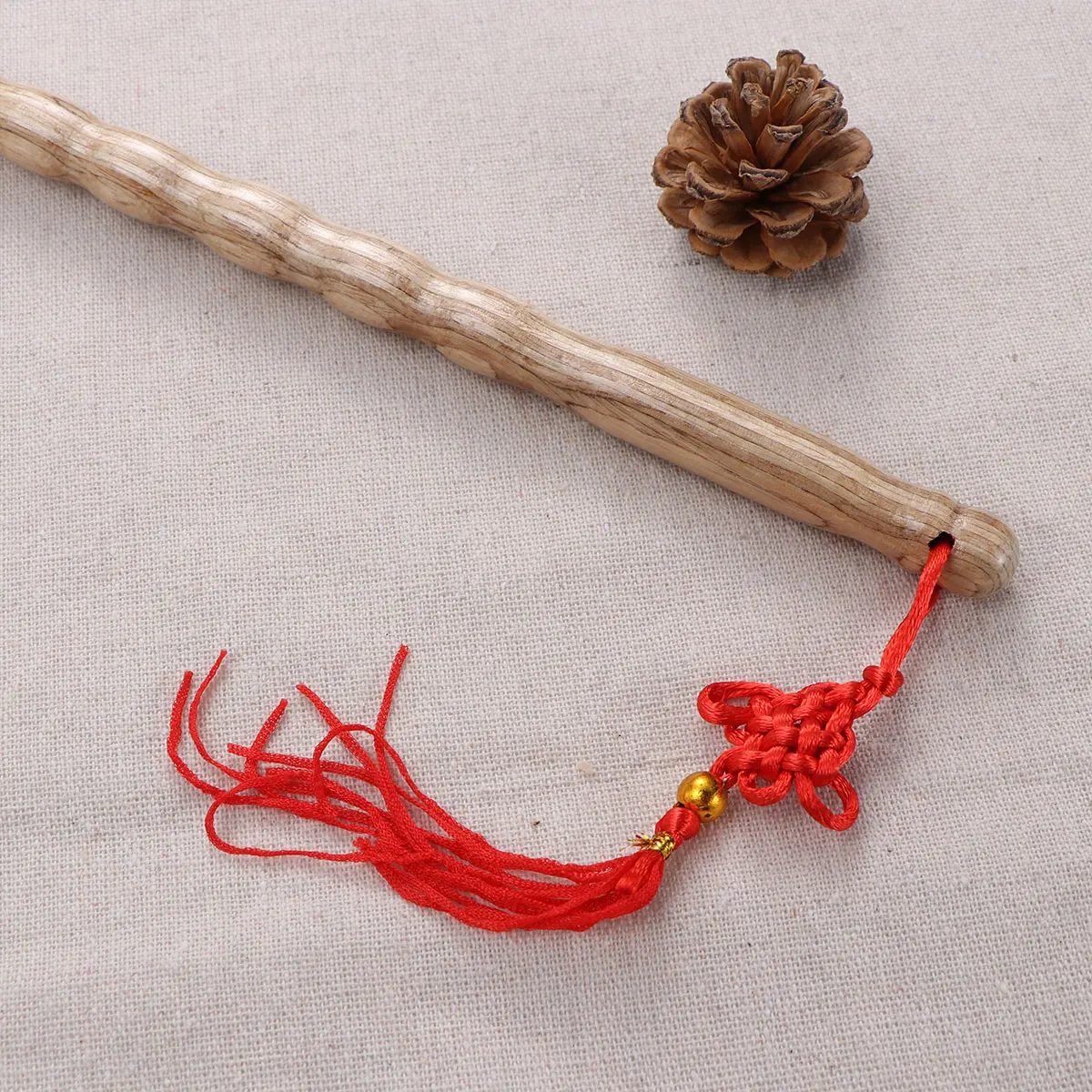 

Back Scratchers for Itching Relief Smooth Tip Wood Plastic Construction Long Reach Comfortable Massager Tool for Daily