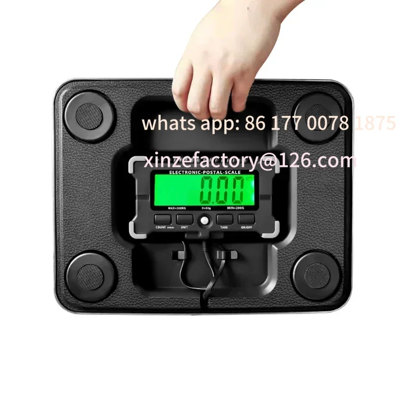 1Digital Postal Table Top Scale,  Animal Scale 440 Pound Capacity, 0.1 Ounce Readability Counting Function Express Package Scale
