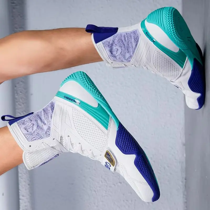 

Professional Wrestling Boots for Men Women Breathable Boxing Shoes Unisex Wearable Fighting Shoes Couples Gym Training Shoe