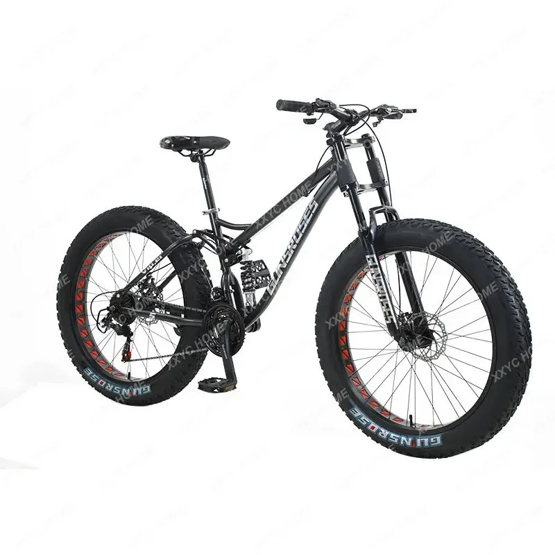 

Mountain Adult Men's Variable Speed 26-Inch 4.0 Bull Wheel Fat Tire off-Road ATV Snow Bike road bike bicycle bicicleta