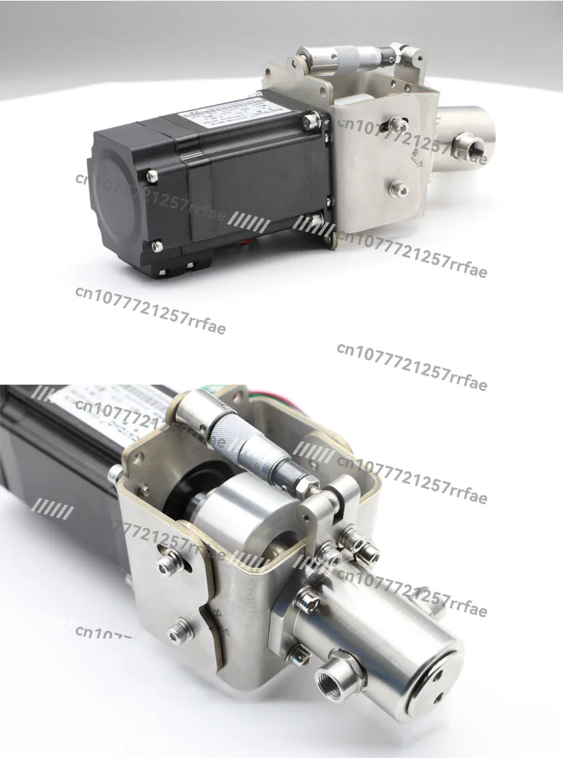 Ceramic valveless metering pump micro-addition quantitative filling plunger pump multi-pump head adjustable dosing ceramic