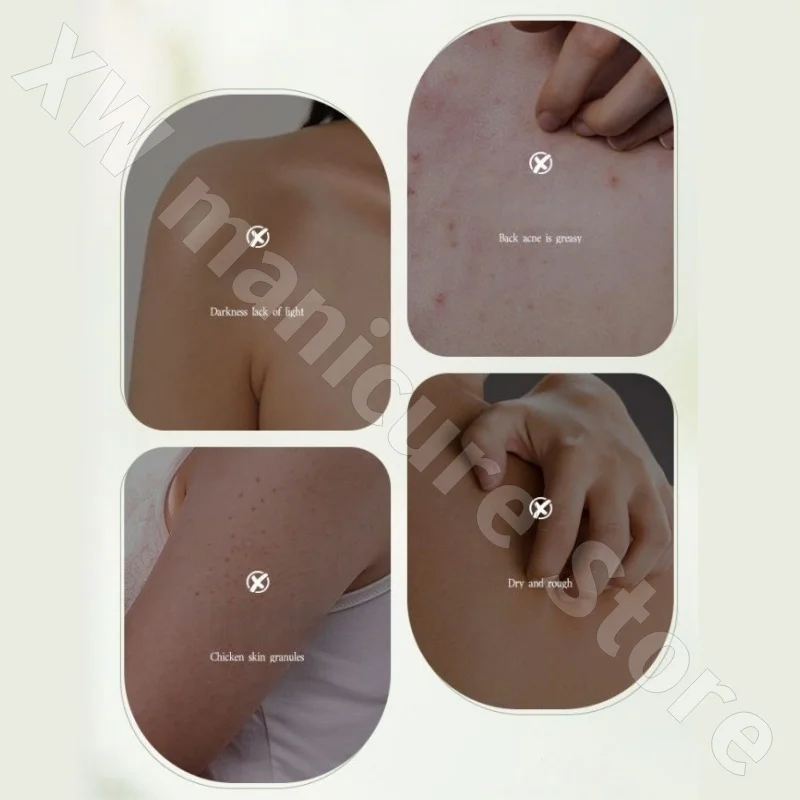 جل الاستحمام الأبيض Qizi للتنظيف العميق والترطيب وتحسين الخشونة ورائحة طويلة الأمد جل الاستحمام ذو السعة الكبيرة 500 مل #3