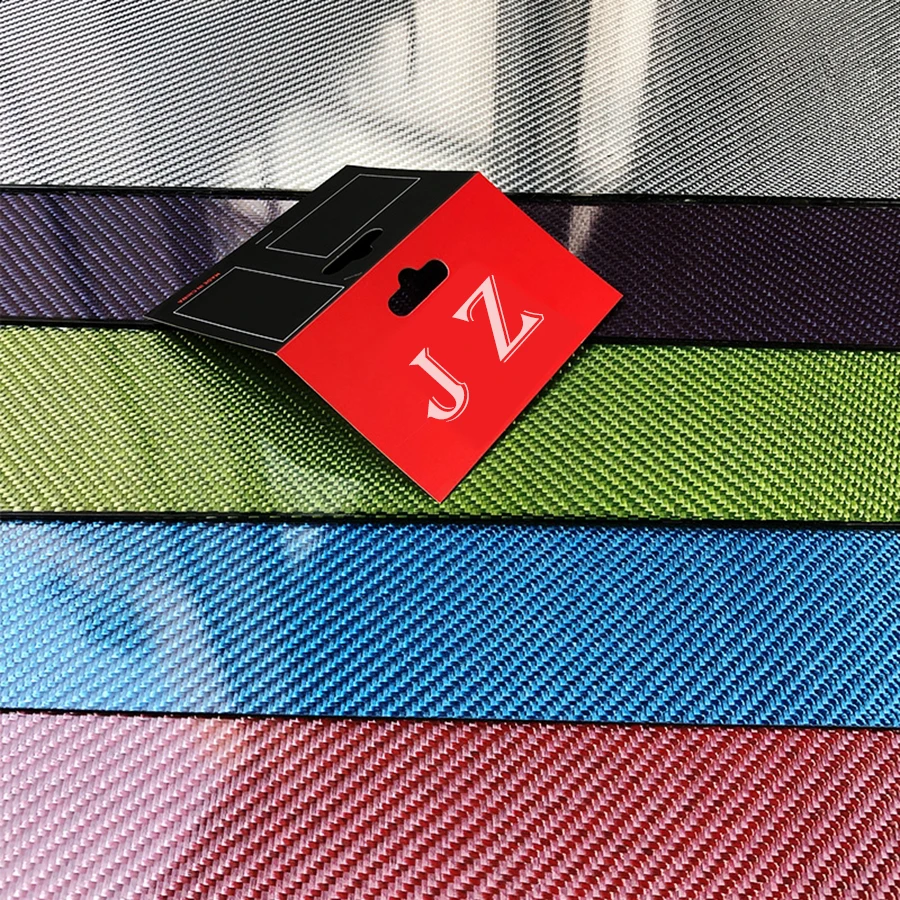 400x500mm Multicolor Carbon Fiber Plate Red Blue Silvery 3K Carbon Fiber Composite Board Panel Thickness 1mm 1.5mm 2mm  3mm 4mm