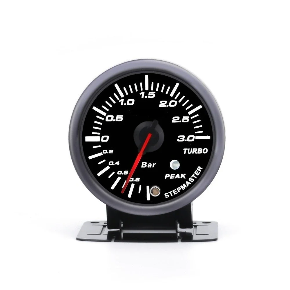 

Universal 2.5-inch 60MM Car Modification Meter Boosts Turbos Gauge 12V 0-3BAR Turbocharger Gauge Car Electronica Display