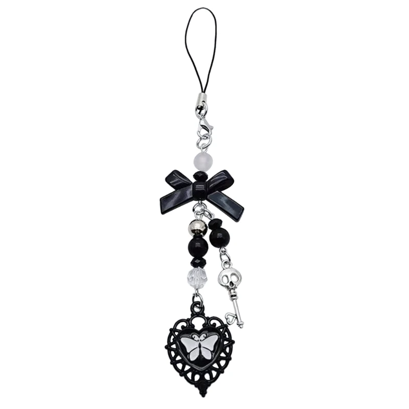 Goth Y2K Kawaii Phone Charm Pendant Keychain