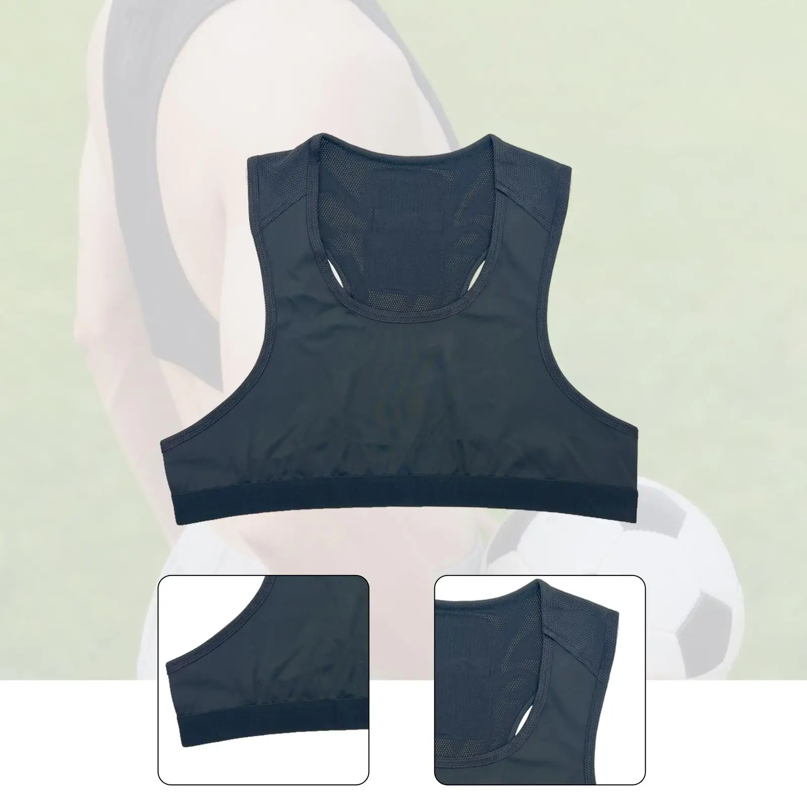 Soccer Tracker Vest,Training Vest with Workout Comfortable Breathable Quick for Competing Field Player