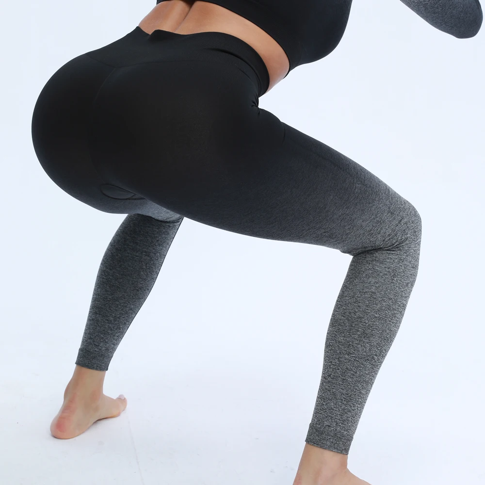 Nepoagym donna nuovi Leggings senza cuciture compressione pantaloni da Yoga a vita alta collant da allenamento Leggings Fitness da palestra