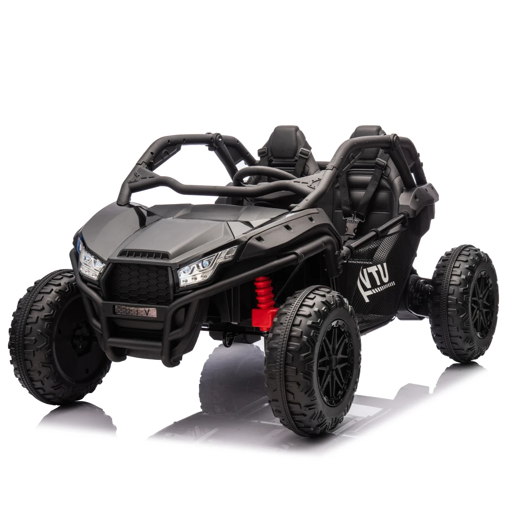 24V Two-seater Kid's Ride-on UTV with Parental Controls and 400W of Power for Children Aged 3+.