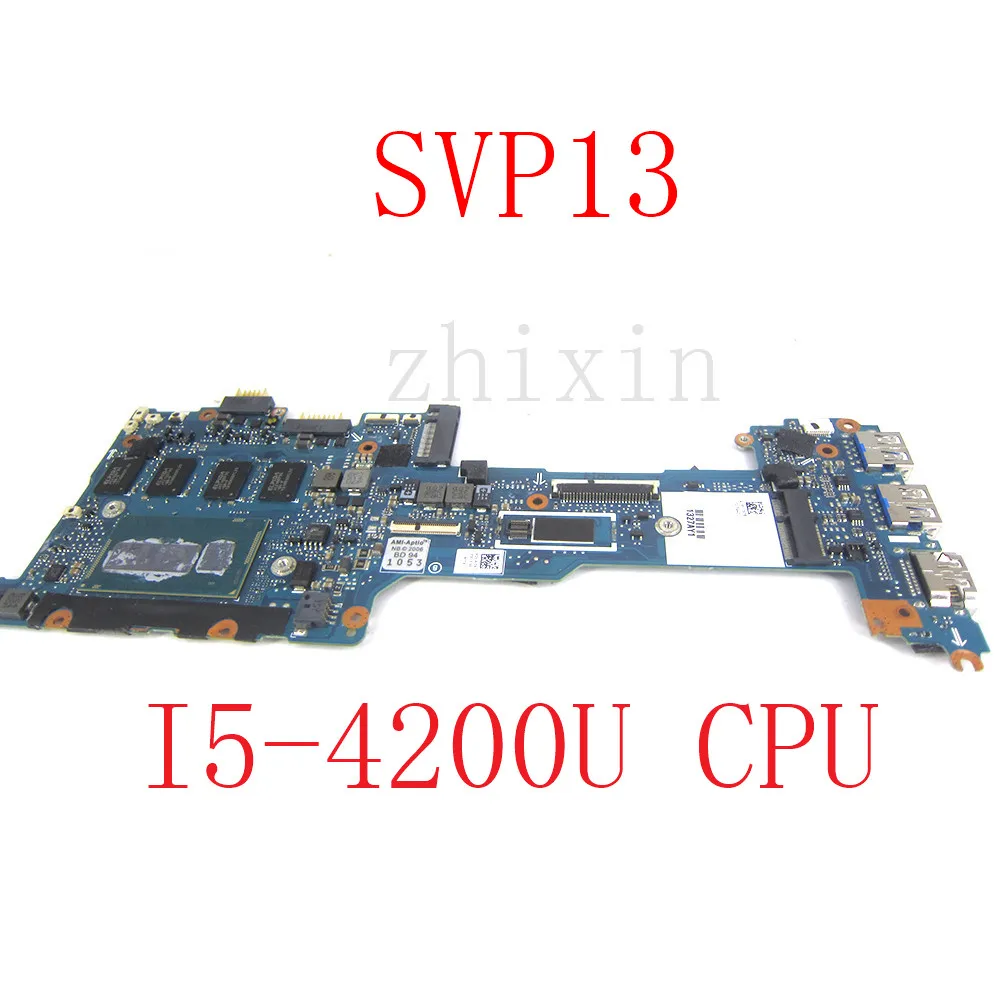 

yourui for Sony VAIO SVP13 Laptop Motherboard with i5-4200U 1.6Ghz CPU A1951397B notebook mainboard full test