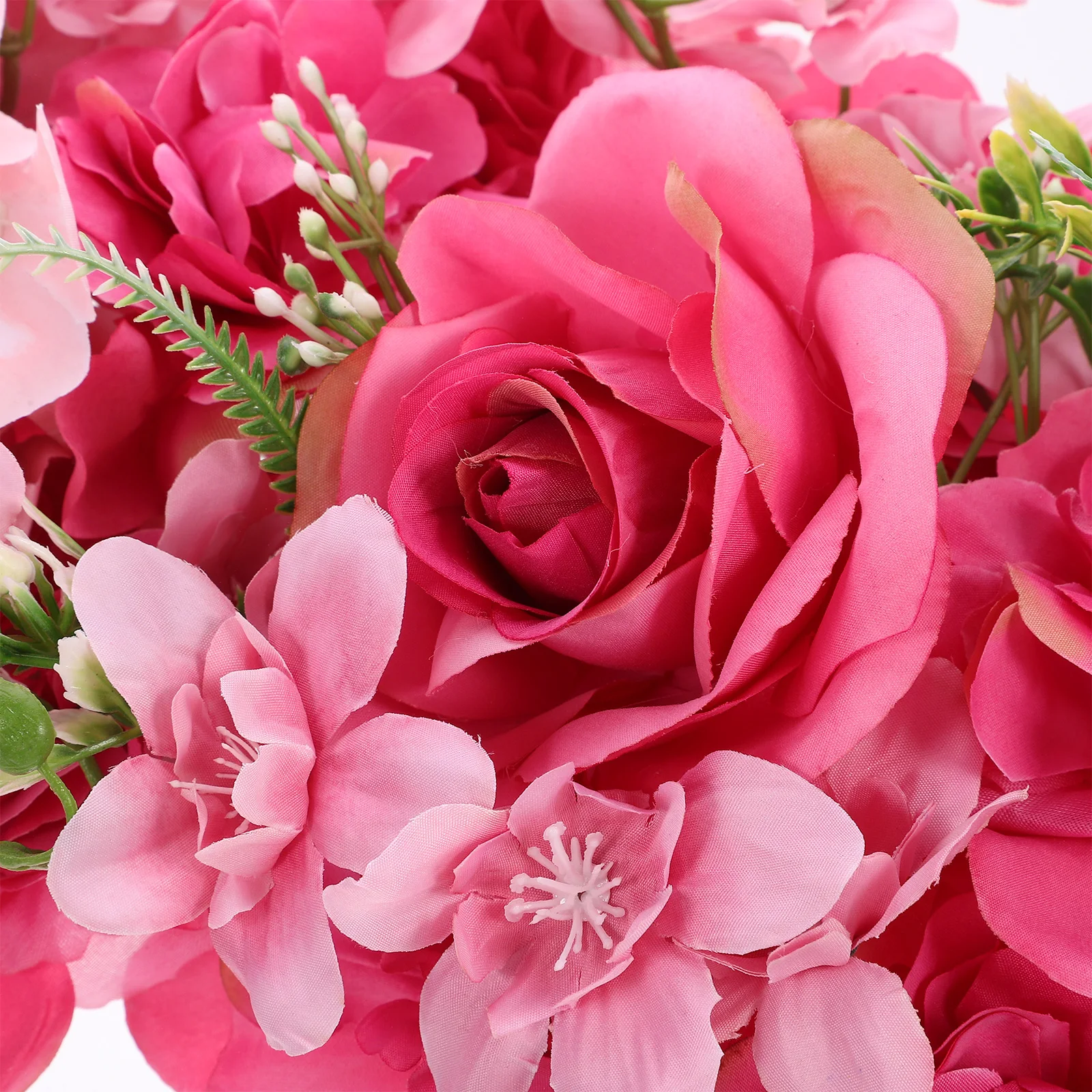 

Simulation Flower Arrangement Wall Panel Fake Rose Floral Panels Wedding Ceremony Flowers Artificial Decoration Wreath Miss