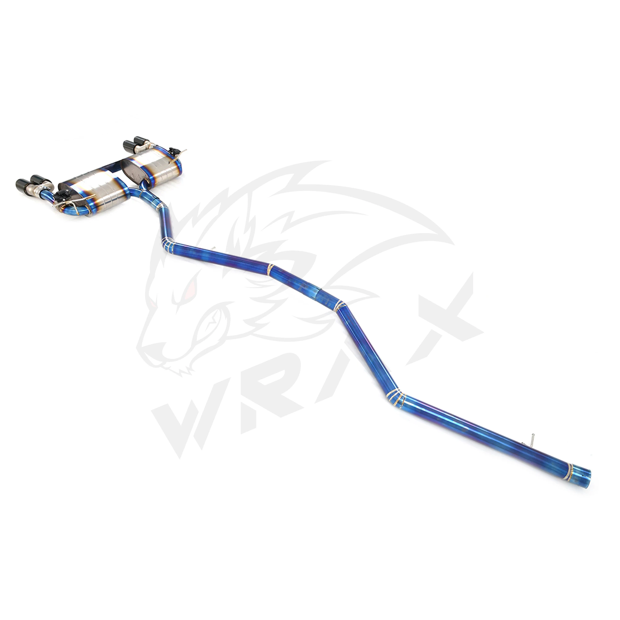 Accessori per auto Aggiornamento diretto delle prestazioni Valvola regolabile WRAX Titanium Catback Scarico perBMW X5 F15, F85 08.2013-07.2018 🔥