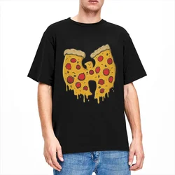 Wu Clan Tangs Pizza T Shirt Merchandise Men Women 100% Cotton Creative Crew Neck Tee Shirt Short Sleeve Clothes Gift Idea