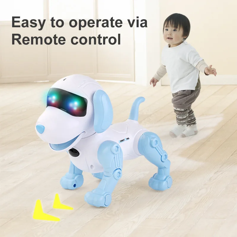 Intelligent programming robot dog remote control robot electric pet dog singing boys and girls educational toy