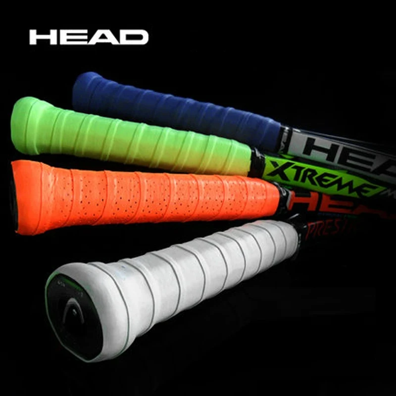 60pcs/lot HEAD Tennis Overgrip Padel Racket Single Tenis Grip Tape Anti Slip Outdoor Training Sweatband Badminton Accessories