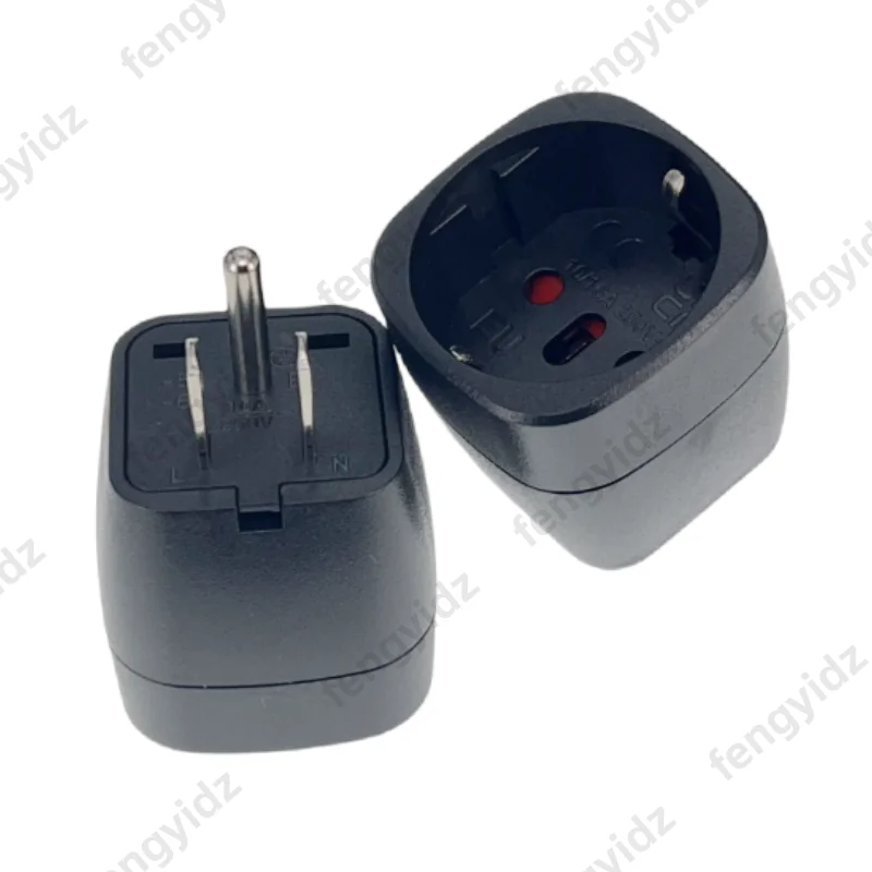 Travel Adapter USA Adapter Europe Germany Plug, EU to US Travel Plug Power Converter Wall Socket for Canada Japan Thailand
