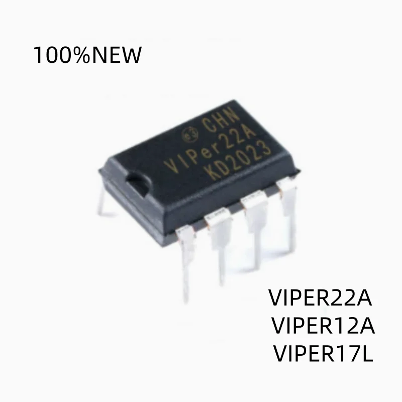 (10Pcs) 100% New Viper22A Viper12A Viper17L Dip-8 Power Module Induction Cooker Power Management Chip Ic
