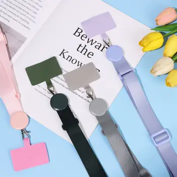 Univerzální šňůrka na telefon s klipem, vylepšená ochrana proti pádu, otočný o 360° a nastavitelný popruh na krk/crossbody pro všechny typy telefonů 10 nejlepší prodej Cordon telefon - №7