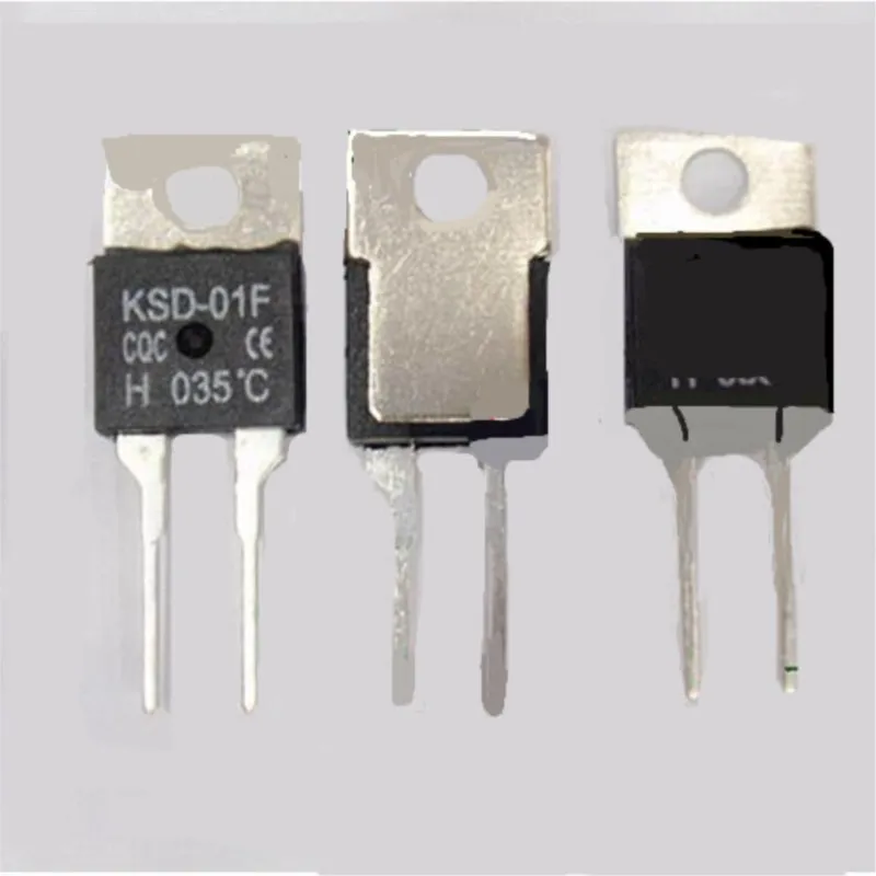 1 PC KSD-01F Thermal Switch Low Temperature 35 Degrees Normally Closed 35 Degrees Normally Open D35 Degrees H35 Degrees TO-220