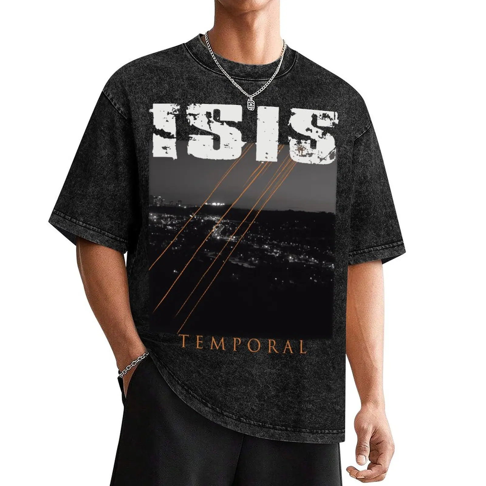 ISIS - Temporal - Post Metal - Sludge Metal T-Shirt quick drying hippie clothes summer clothes mens graphic t-shirts hip hop